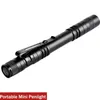Klip długopis Lata LED 1 tryb działanie baterii 300lm długopis Lekki pióra Light Pocket Outdoor Waterproof Penlight Latarka
