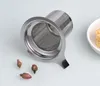Infuzer siatki Sitter wielokrotnego użytku ze stali nierdzewnej garnek luźny liść filtra przyprawy do kawy narzędzia kuchenne 5153277
