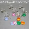 Glas-Rückgewinnungsfänger-Adapter, Raucher, 14 mm, 18 mm, Aschefänger, Quarz-Bangers, 45 90 Grad, Aschenfänger-Perkolatoren für Dab-Rigs