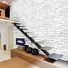 Creative 3D Waterproof Brick Wall Stickers Self-Adhesive Nostalgic Wallpaper Caf