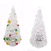 Akryl Julgran Barnens glödande leksaker LED Färgglada Crystal Flash Little Night Lights Julklapp Partihandel