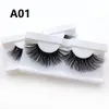 5D Eyelashes 1 Pair Natural Long Thick Tapered Handmade Lashes Hair Extension Eye Makeup