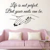 Venster vinyl sticker nagalon citaat vrouw handen muursticker nagel kunst Poolse muur muurschildering schoonheidssalon decoratie manicure vinyl kunst