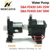 SA Brushless DC Bomba P2430 P2450 24 V 25 W 50 W 8.5 L / min 13 psi Para Chiller Industrial CW3000 Newcarve