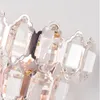 Piękna sypialnia Crystal Wall Lights Nowoczesny Sconce Dia26 * H26cm Luster Led salon Wandlamp