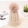 Bonnet ample tendance en tricot pour femme, avec doublure polaire chaude, tête de mort, épais, doux, épais, câble de Ski, 6 couleurs, hiver