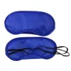 Black Eye Masque Polyester Éponge Doux 4 Couches Shade Nap Cover Bandeau Blackout Sommeil Eyeshade Mask Pour Dormir Voyage RRA2487