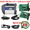 Новая звезда MB C4 Plus Doip SD Connect C4 STAR Diagnostic Tool с V2021.12 SSD Doip C4 поддерживает WiFi WiFi