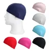 Mens Candy colors Swimming caps unisex Nylon Cloth Adult Shower Caps waterproof bathing caps solid swim hat sea shipping LJJA3841