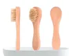 100pcs Natural Boar Bristles Facial Brush Dry Skin Bath Spa Brush Remove Dead Skin Rub Face Nail Brush