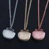 3 цветной оболочки кулон ожерелья русалка оболочка ожерелье для женщин девочка сувенирное утверждение творческий пляж ювелирные изделия рождественские подарок