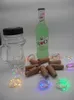 2M 20LED String Lights Cork Shaped Bottle Stopper Glas Wijnfles Cork met LED-lamp Koperdraad String Lights for Party Wedding Christmas