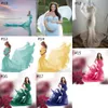 Abito in gravidanza 17 colori Puntelli per fotografia di maternità per scattare foto Vestiti per la gravidanza Donna con spalle scoperte Abbigliamento a mezzo cerchio M1781