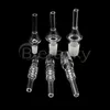 Two Styles Quartz Tip For NC Kits 10mm 14mm 18mm Male Quartz Nail Tips Dab Tool For Glass Bongs Dab Rigs Pipes Smoking