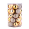HOT 34PCS/SET Christmas Tree Ornament Colorful Christmas Ball Xmas Tree Decorations For Home Party Hotel Shop Window Wedding Decorations