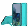 Partihandel IP68 Vattentät lyxdesigner Telefonväskor för Samsung Galaxy S20 Plus 5G Ultra Redpepper Dot Swimming Kickstand Case Cover