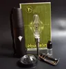 Micro NC -satser med Titanium Ceramic Quartz Tip Mini Glass Pipe Oil Rig Mini Glass Bong190V5491408