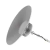 Bright LED UFO Lights 150W Mining Lampa E27 Energibesparande glödlampa Silver Straw Hat ljuskrona Industriell stil gruvarbetare