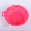 Hot-Selling Pet Folding Bowl Environmental Protection Silica Gel Pet Bowl Portable Dog Food Water Feeding Bowl T9i0053