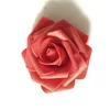 8cm Konstgjorda Rose Blommor Heads 100pcs / Lot Pe Skum Hem Bröllopsinredning Blomma Scrapbooking DIY Tillbehör