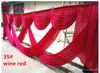 6M wide designs wedding stylist swags for backdrop Party Curtain Celebration Stage 20ft wide backdrop drapes