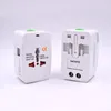All in One International Travel Power Plug Adapter AC Wall Transformer with 2 USB Charger Port AU US UK EU Plug Socket Converter
