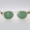 Lemtosh Johnny Depp Myopia Sunglasses Matt Damon Sunglasses jaune clair Green progressif Speiko Men Femmes Sun Glass5192217