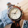 Sälj Luxury Men039S Special Design Dial Quartz Movement Chronograph Rubber Strap Men039S Sports Waterproof Watch REL6291319