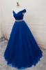 Quinceanera Sukienki Zroszony Elegancki Piękny Party Prom Formalny Kwiatowy Druku Suknie Ball Vestidos DE 15 ANOS QC1471