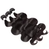 Greatredy Peruvian Body Wave Hair Extensions Natural Color 염색 가능 더블 워프 (Humanhair) Weft Weft Weve Virgin Hairbundles 3pcs / lot