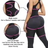 Corsetto segreto in neoprene Shaperwear Vita alta da donna in rilievo Rifinitore per coscia Controllo della pancia Cintura per allenamento con effetto sauna