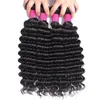 9a cabelo virgem brasileiro peruano cabelo humano tecer pacotes onda do corpo em linha reta onda solta kinky encaracolado onda profunda cabelo humano e6741584