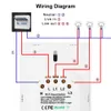 WiFi Wall Touch Touch Sensitant Interrupteur Télécommande 1 2 3 Gang Wireless LED Light Smart Smart Structure Switch Standard Glass US Standard