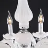 European White Crystal Chandeliers Modern LED Chandeliers For Living Room lustres de sala de cristal Wedding decoration Lighting273r