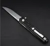 Top Quality 2 Handle Colors Ball Bearing Flipper Fold Knife D2 Satin Blade Fast Open Survival EDC Pocket Knives