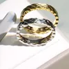 2020 smalt rostfritt stål Mens smycken ringar kärlek ring rosguld vigselring bagues en argent sterling skylt ring förlovning r2277225