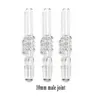 Q005 CE013 Rökning Accessory Quartz Ceramic Nail 10mm 14mm 18mm Manligt glas Vatten Pipe Ash Catcher Bong Pipes Tool Dab Rig Tips