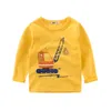 Idaicerry Brand Spring Bambini Ragazzi Maniche lunghe T-shirt T-shirt in cotone Cartoon Camicia per bambini Camicia per bambini Vestiti per bambini Felpa Boys Felpa