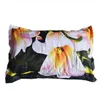 wholesales Free shipping Printed Bedding Set Bedclothes Tiger and Lily Flower Queen Size Duvet