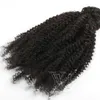 VMAE Malaisien Remy Cheveux Vierges Afro Crépus Bouclés Trame Naturel Doux 3 Bundles 4A Bouclés Cheveux Humains Tisse Extensions Femmes Noires