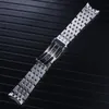 22mm 24mm Cruved End hochwertiges massives Edelstahl-Uhrenarmband für Breitling Watch237O