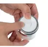 15 30 50 G / ML Pearl White Acrylic Airless Jar Round Vacuum Cream Jar 0.5Oz 1Oz 1.7Oz Cosmetic Packing Pump Bottles