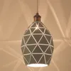 Style nordique lampes modernes lustre minimaliste créatif restaurant maison café suspension lampe en fer forgé industriel vent suspendu luminaire
