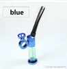 Qualidade inteira colorido MINI barato água downstem bongs pequena erva seca tabaco fumar narguilé bongs 2163955