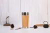 Bicchiere in bambù da 450 ml Tazza per acqua con guscio di bambù Infusore per tazza da viaggio in bambù Bottiglia per tazza da viaggio Tazza isolata