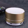 A10 LED Mini Bluetooth Speaker Portátil TF USB FM Wireless Music Caixa de som Super Bass Subwoofer para telefone PC Mic Handfree Chamada Novo