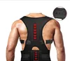 Whol Posture Corrector Magnet Therapy Brace Axel Back Support Belt för män Kvinnliga hängslen stöder bälte axel hållning1859195