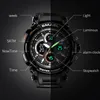 Smael Sport Watch for Men New Dual Time Afficher l'horloge masculine étanche.