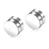 Boucles d'oreilles en acier en acier inoxydable sans pierc