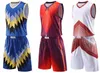 Top Customized Basketball Jerseys Mäns Mesh Performance Custom Jersey Sats med Shorts Kläder Uniforms Kit Sport Design Custom Wear